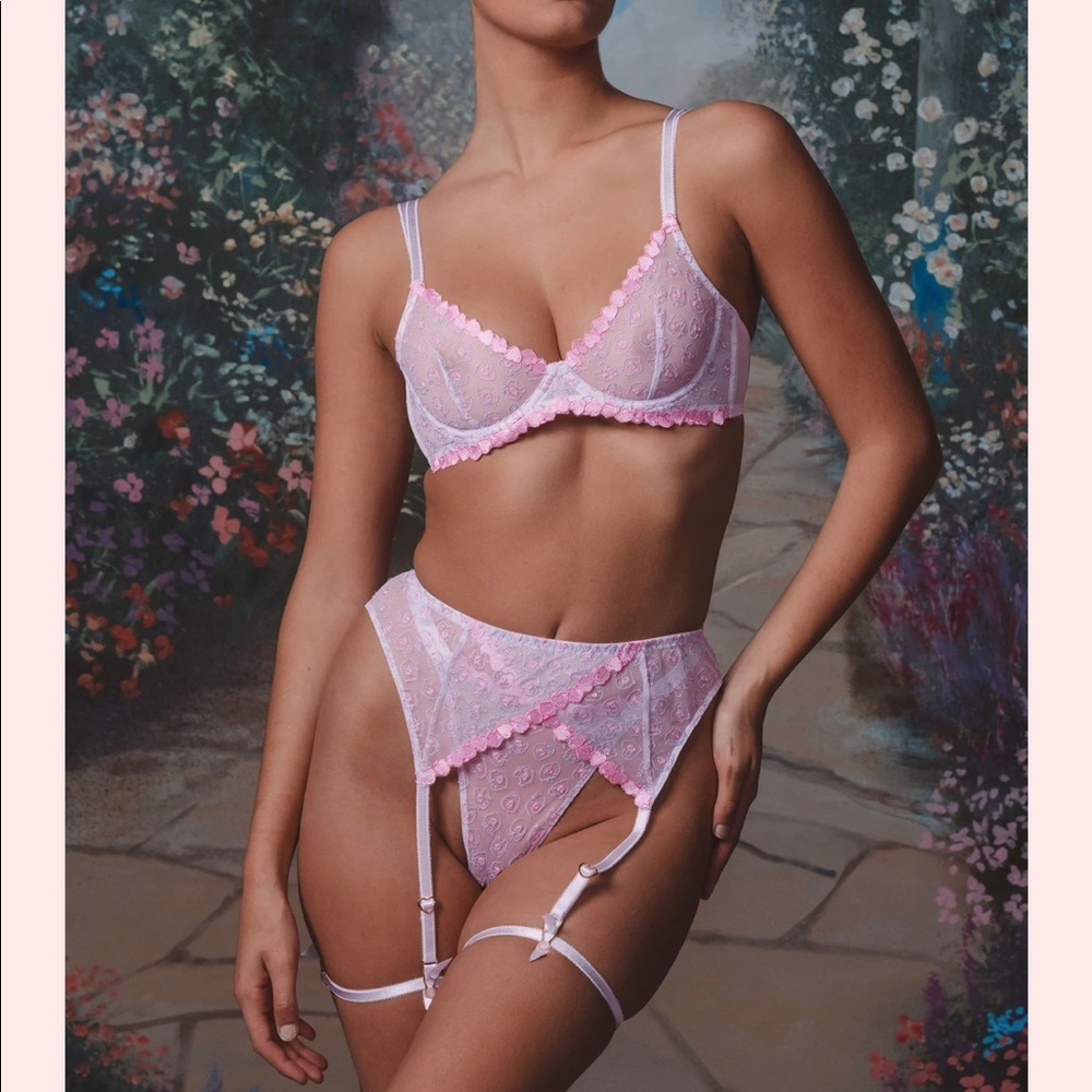 Voight by Valentina Lilac Bad Apple Lingerie Set